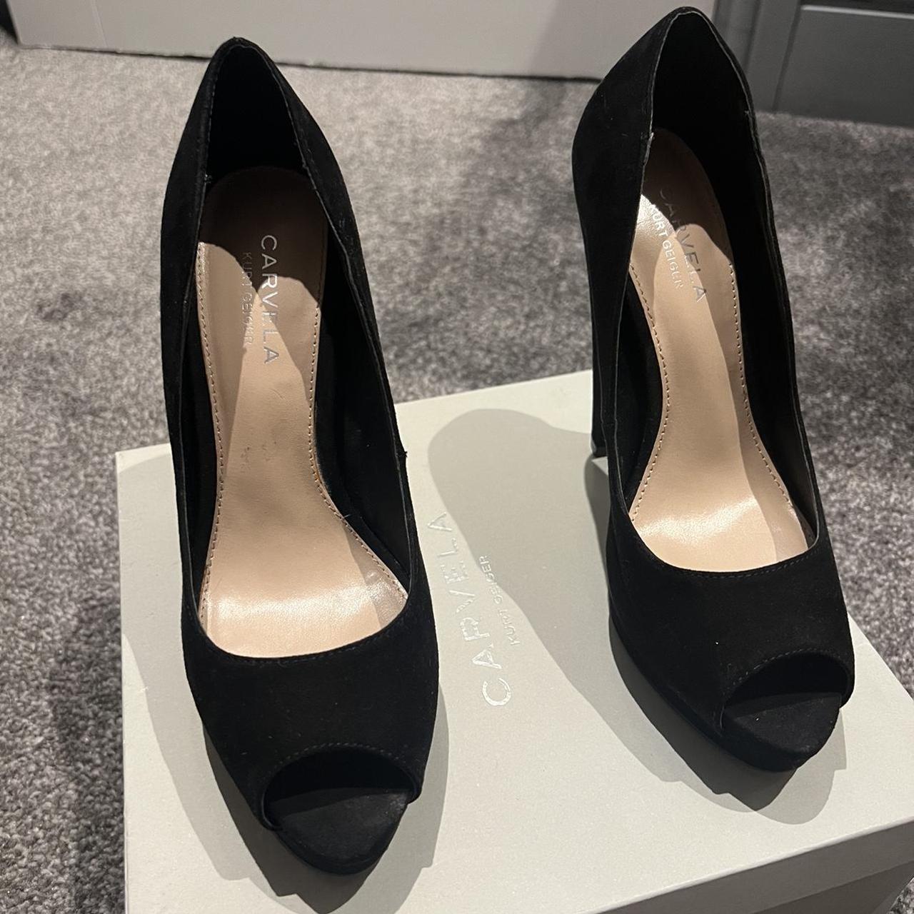 kurt geiger black heels