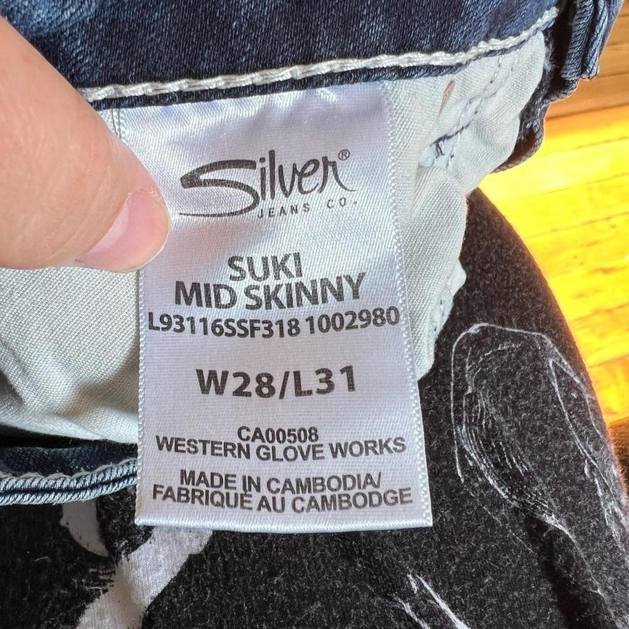 Silver Jeans Co. Women's Jeans - Blue - 28 – Silv… - image 4