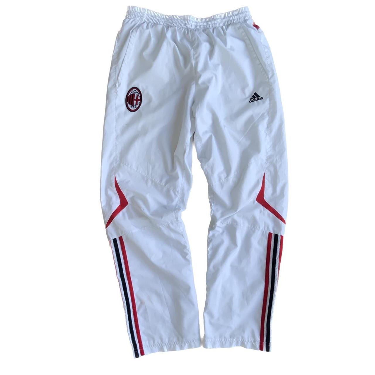 AC Milan Tracksuit Bottoms Vintage AC Milan Adidas... - Depop