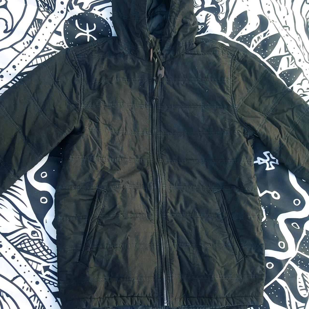 Old Navy Men's Black and Navy Jacket | Depop