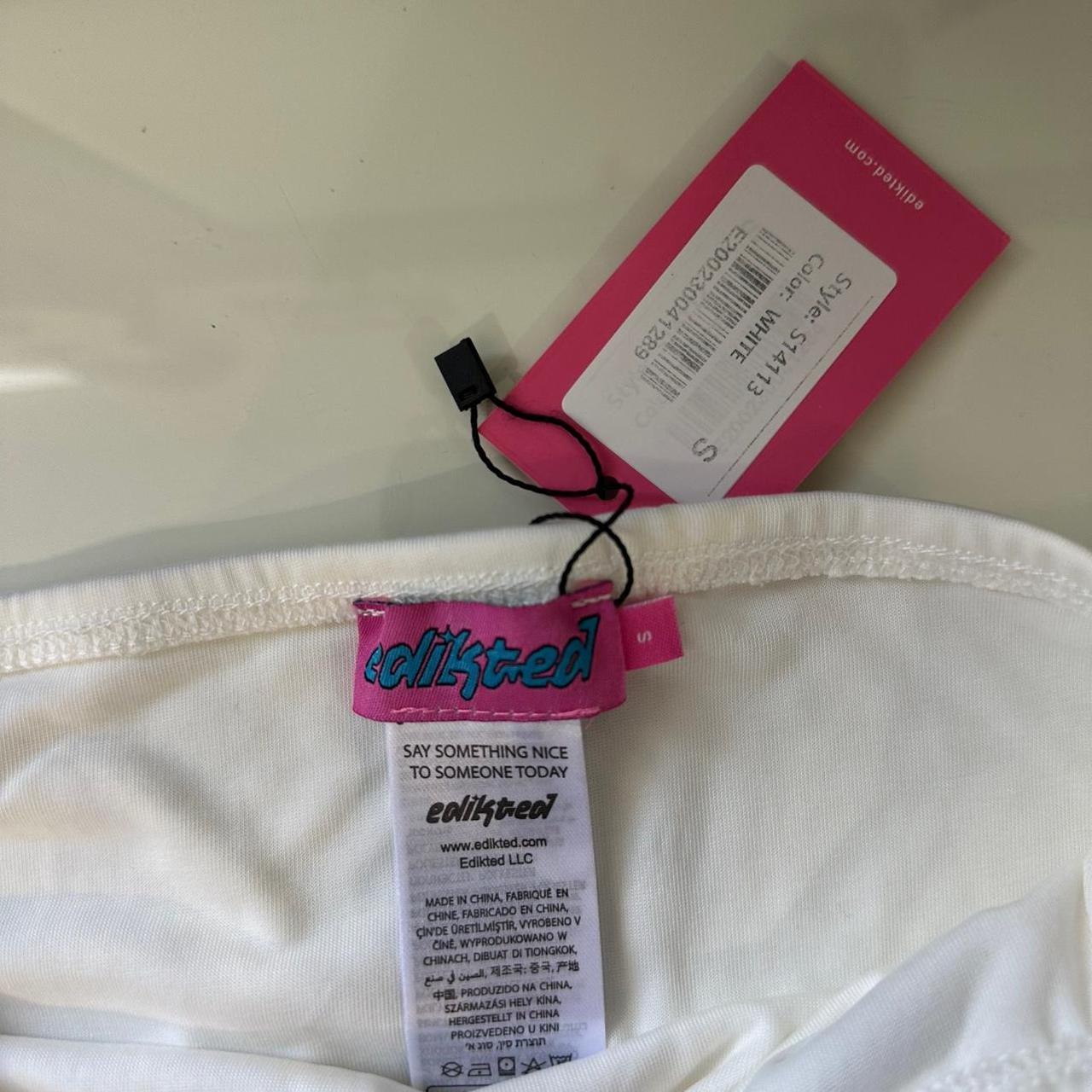 Edikted Women's Festival Skirt - White - S – whit… - image 3