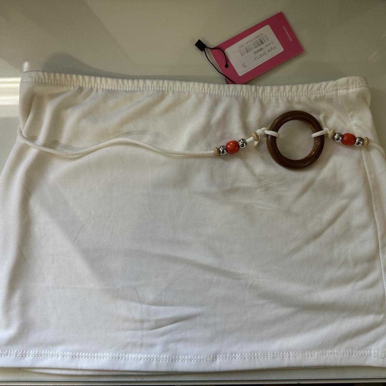 Edikted Women's Festival Skirt - White - S – whit… - image 2