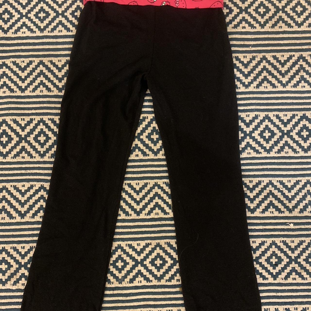hello kitty yoga pants hellokitty y2k pink... Depop