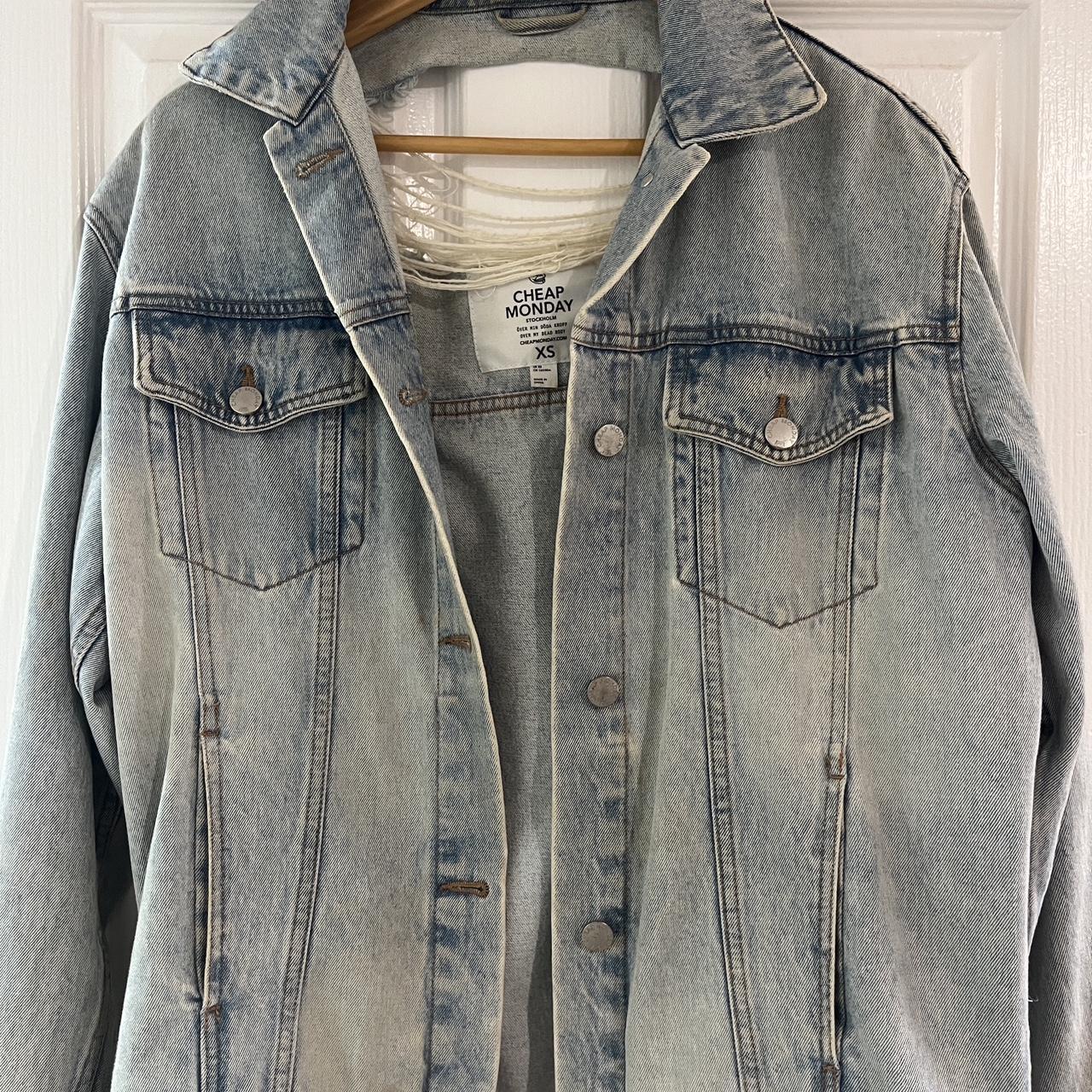 Cheap monday nineties denim jacket hotsell