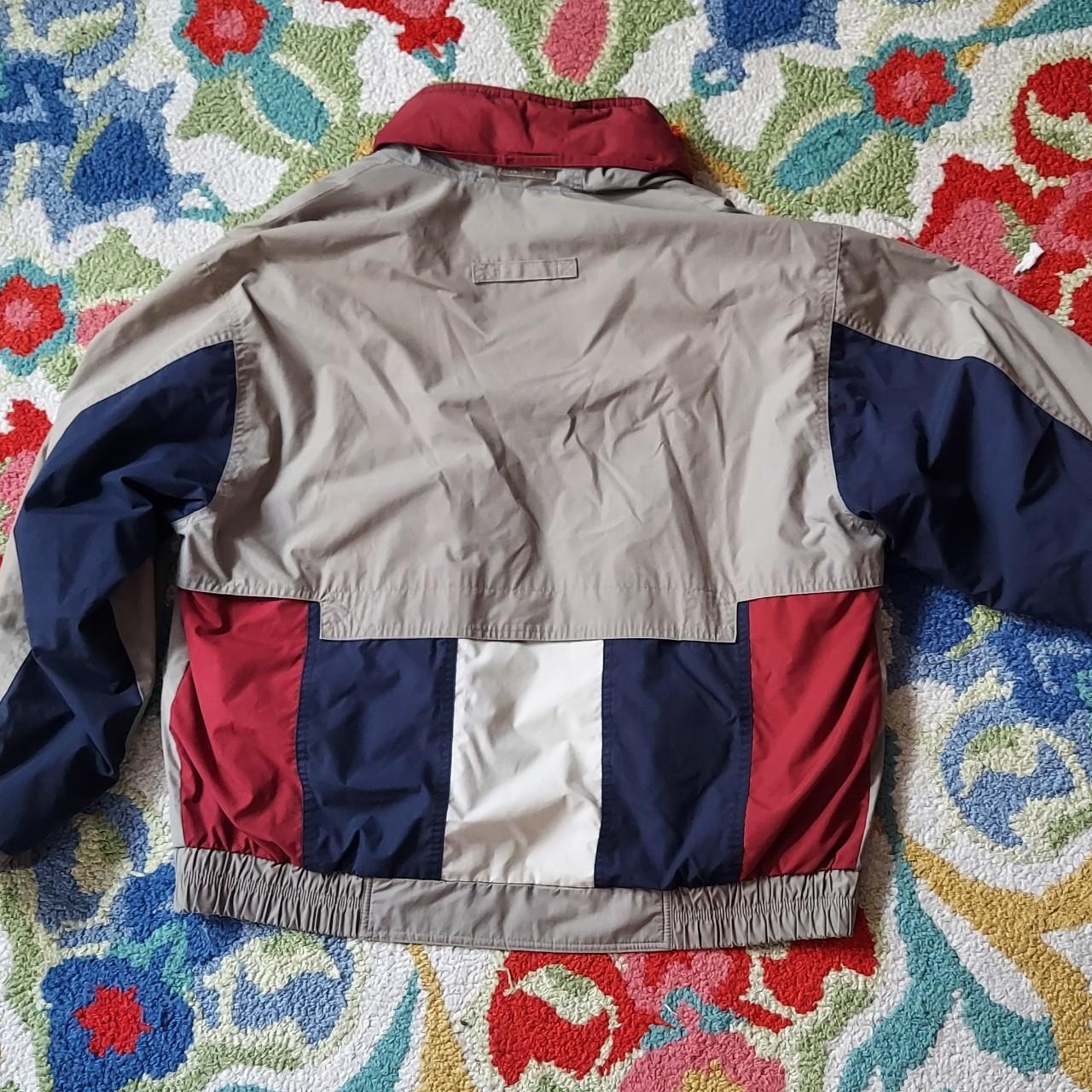 London Fog Men's Windbreaker Jacket - Grey/Red - … - image 2