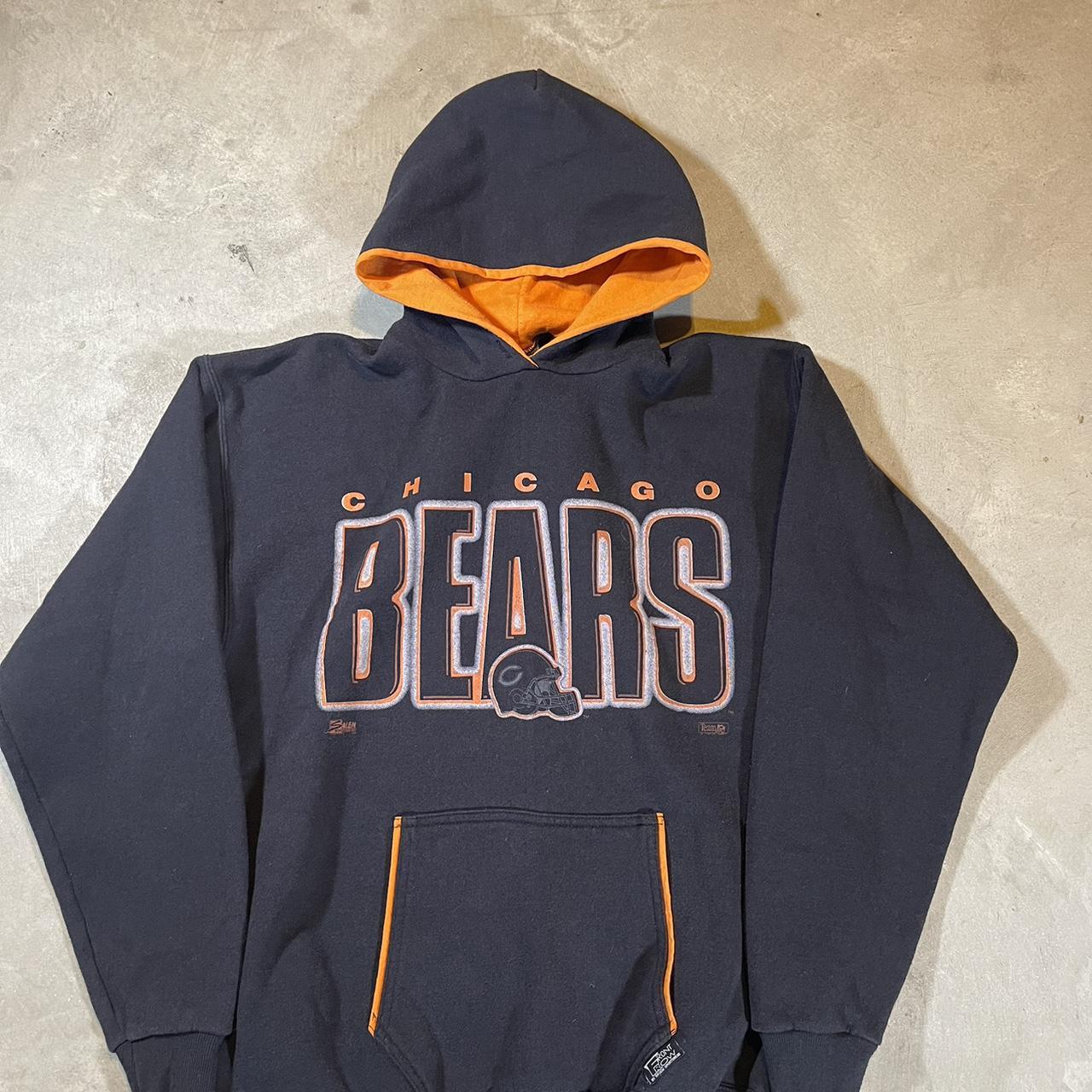 Vintage 90s 1996 Chicago Bears Hoodie Size L. The - Depop