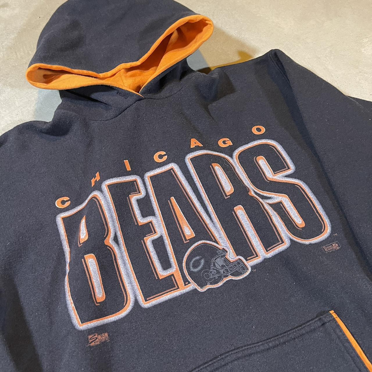 Vintage 90s 1996 Chicago Bears Hoodie Size L. The - Depop