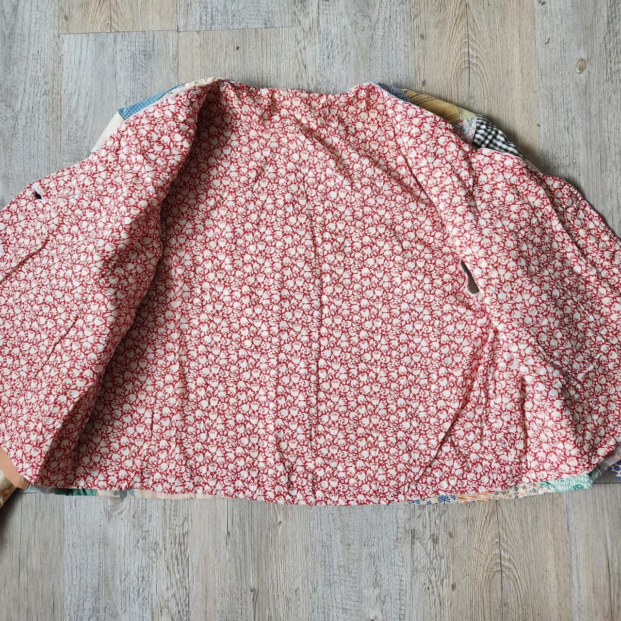 Women's Jacket - Multi/Tan - M – Patchwork quilt … - image 6