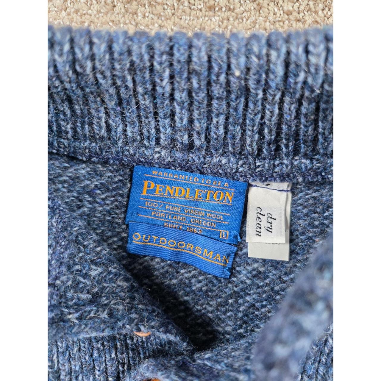 Pendleton Men's Sweater - Blue – Pendleton Outdoo… - image 4