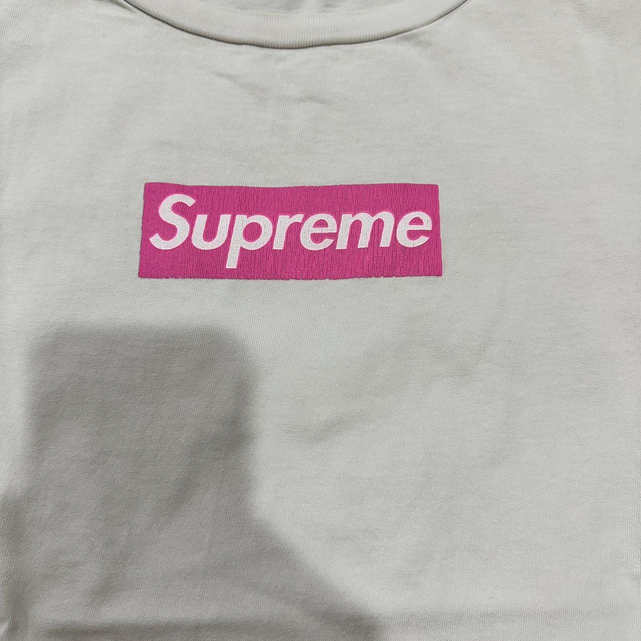 2005 Vintage Supreme Tee, Pink Box Logo