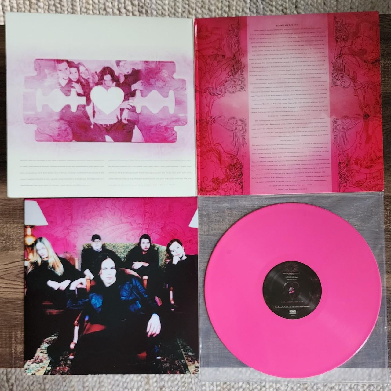 HIM - Razorblade Romance Limited Edition Pink... - Depop