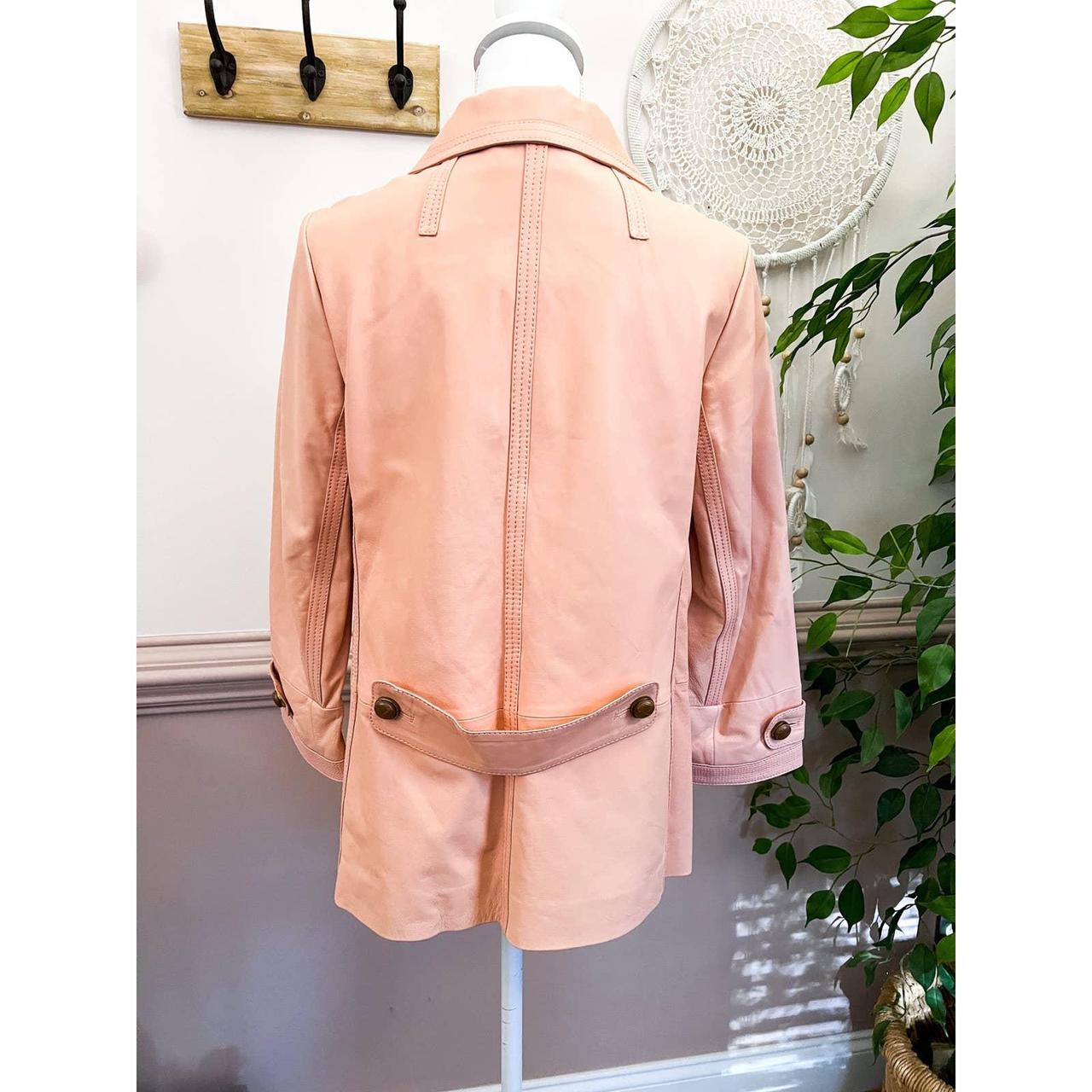 Tory Burch Women's Pink Jacket | Depop