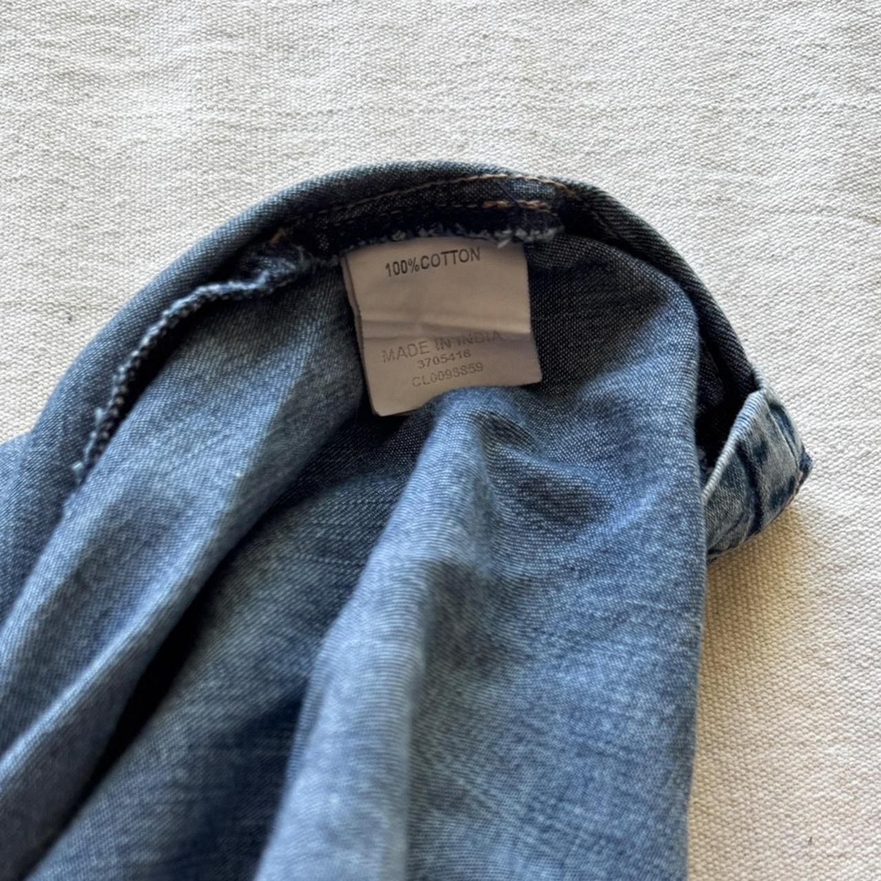 eShakti Women's Blouse - Blue - One size – eShakt… - image 5