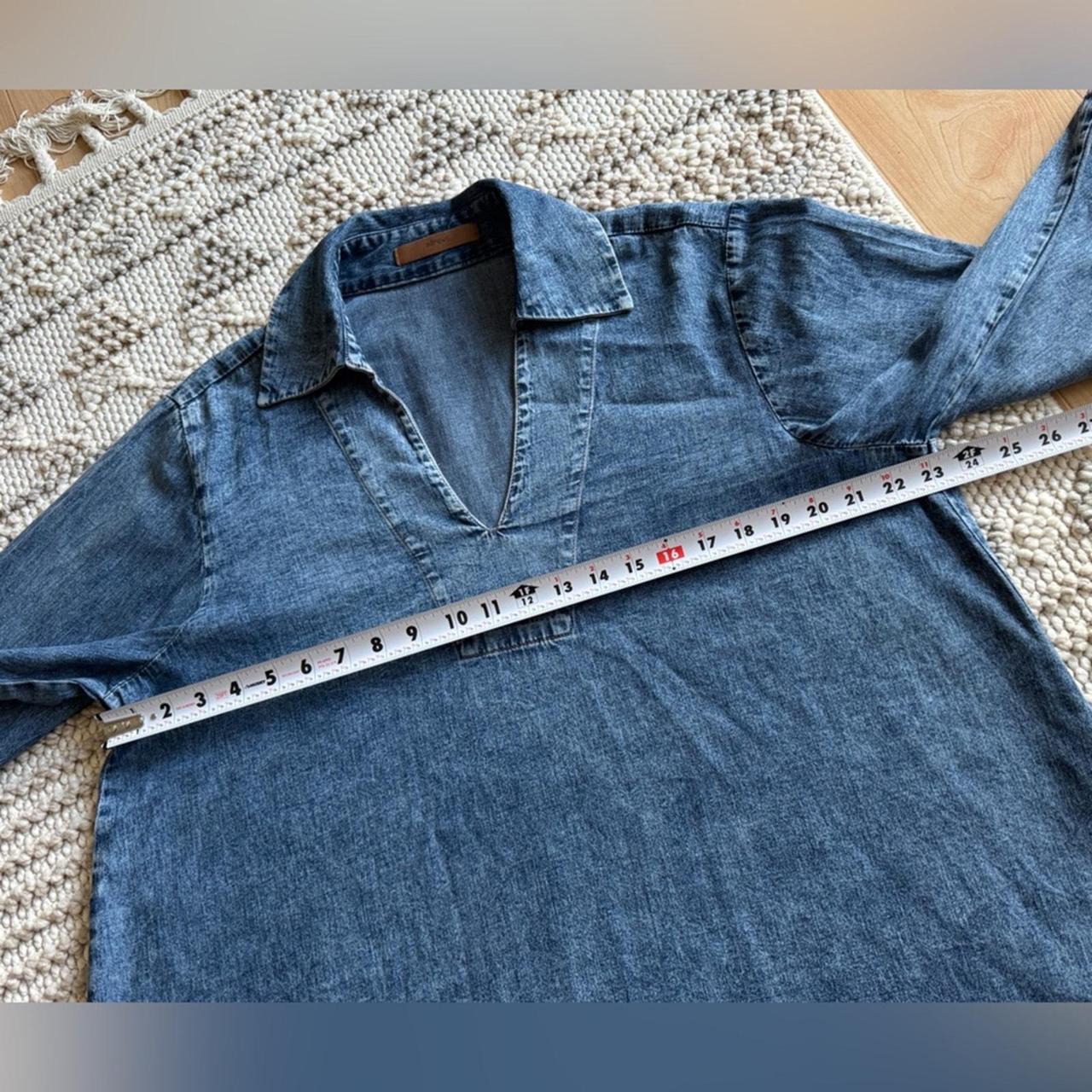 eShakti Women's Blouse - Blue - One size – eShakt… - image 8