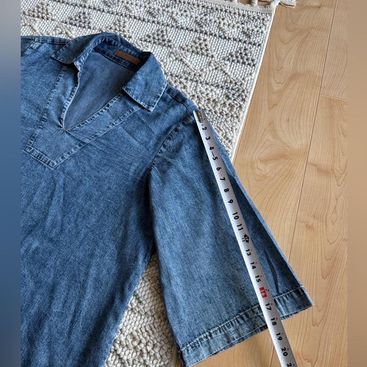 eShakti Women's Blouse - Blue - One size – eShakt… - image 7