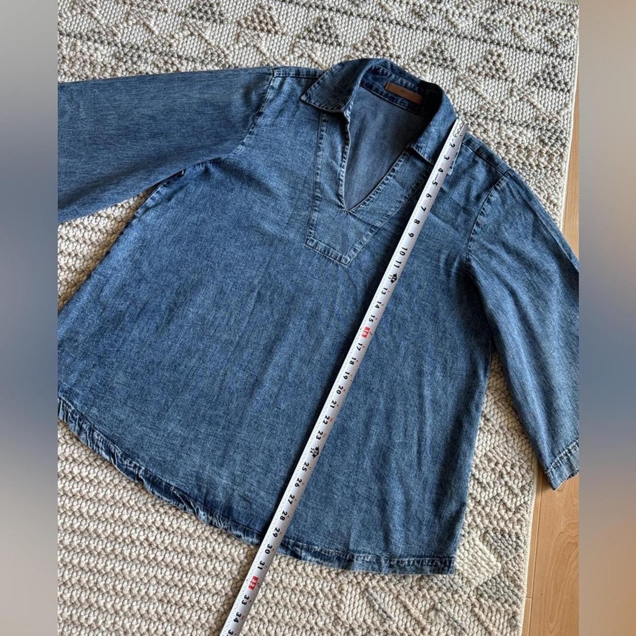 eShakti Women's Blouse - Blue - One size – eShakt… - image 6