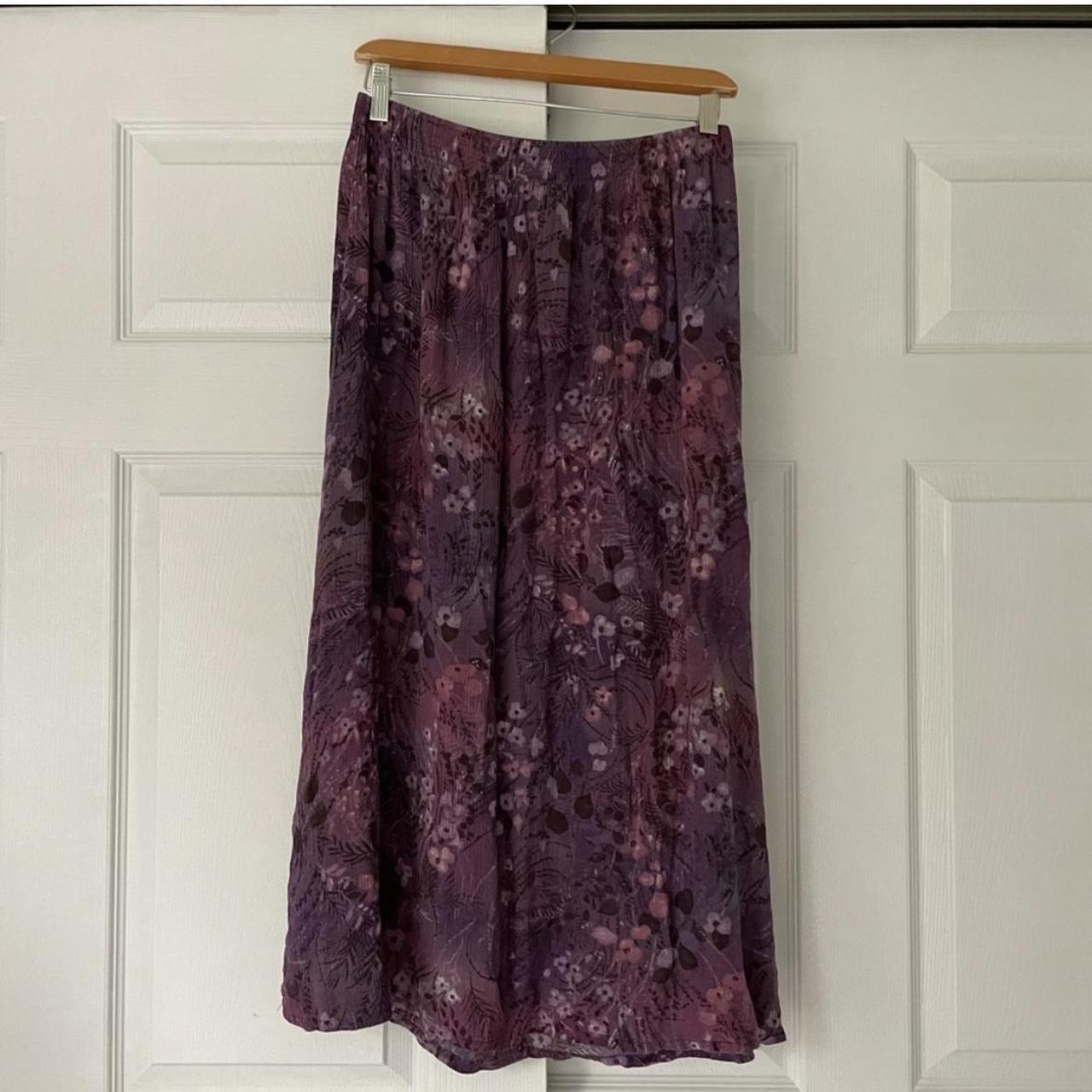 Women's Purple Skirt | Depop