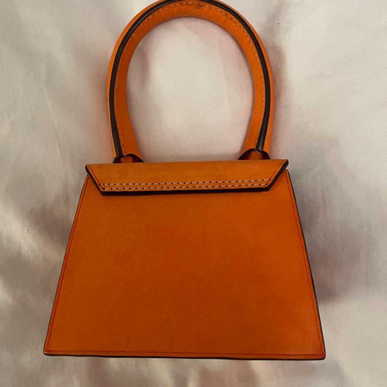 Jacquemus Women's Orange Bag Depop
