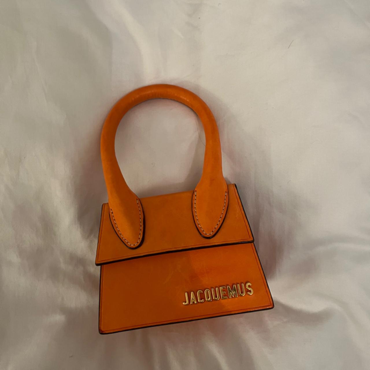 Jacquemus Women's Orange Bag Depop