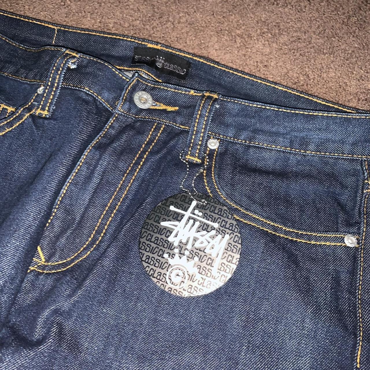 Stüssy classic jeans regular fit INTEREST CHECK DO... - Depop
