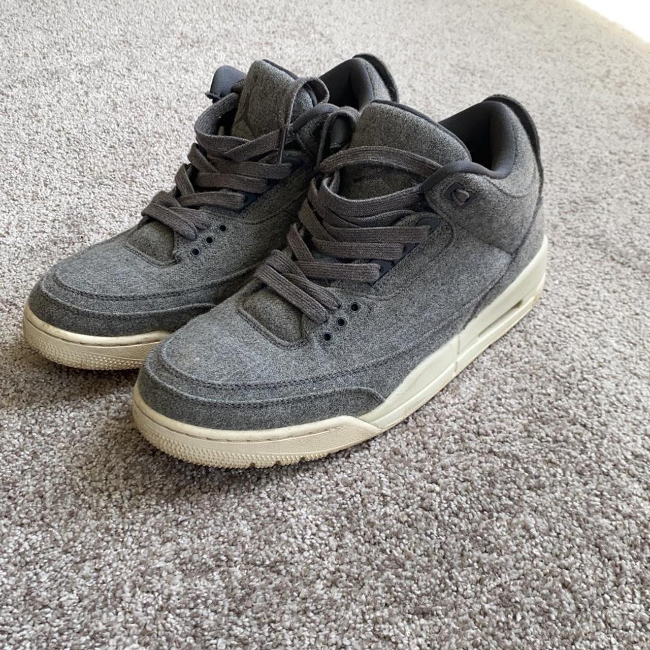 Jordan 3 grey sales suede