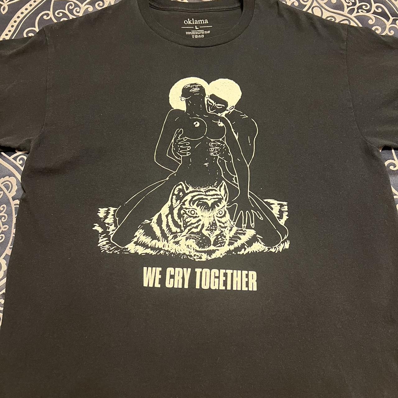 Kendrick Lamar discount Big Steppers Tour We Cry Together Shirt