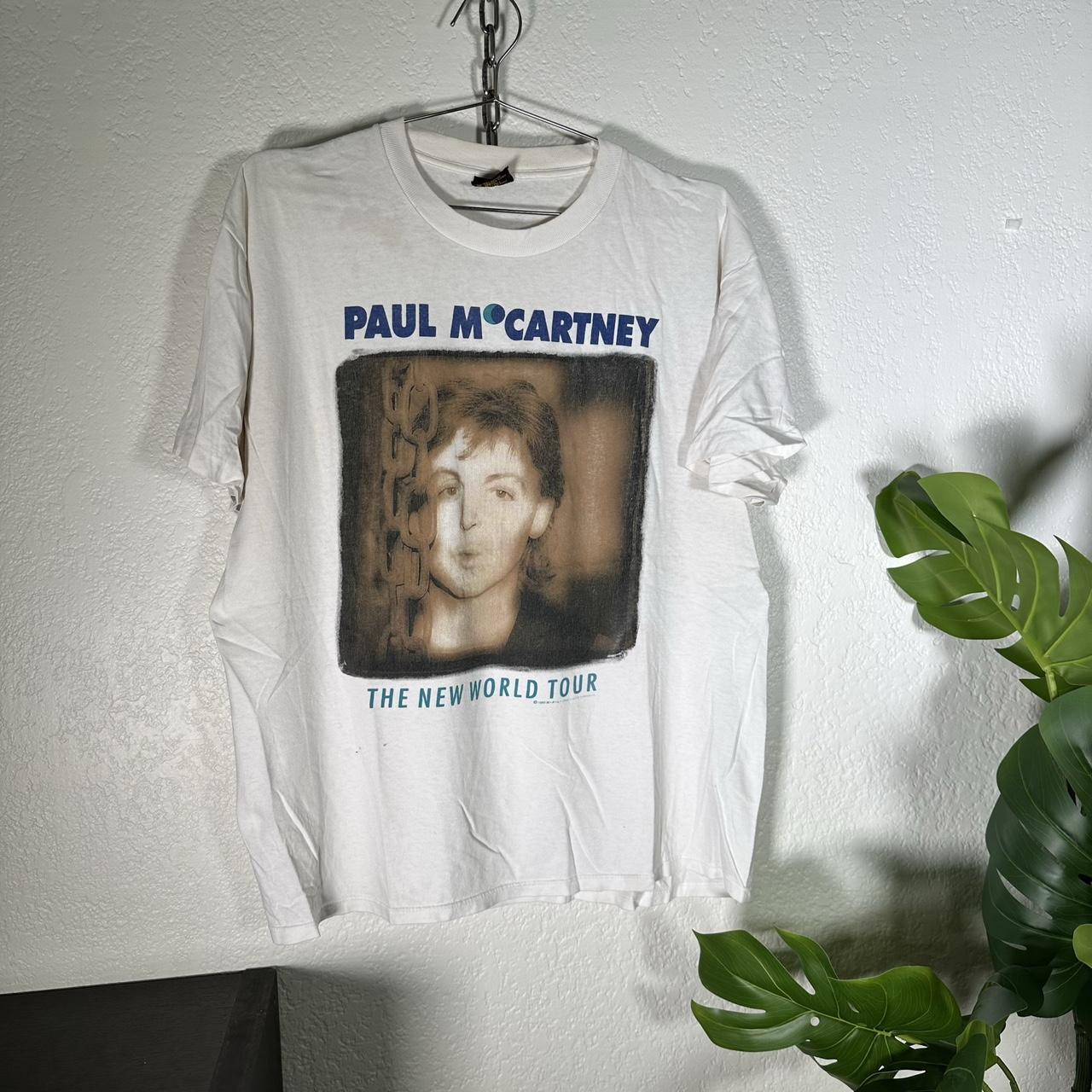 Vintage Paul McCartney The New World Tour T-Shirt