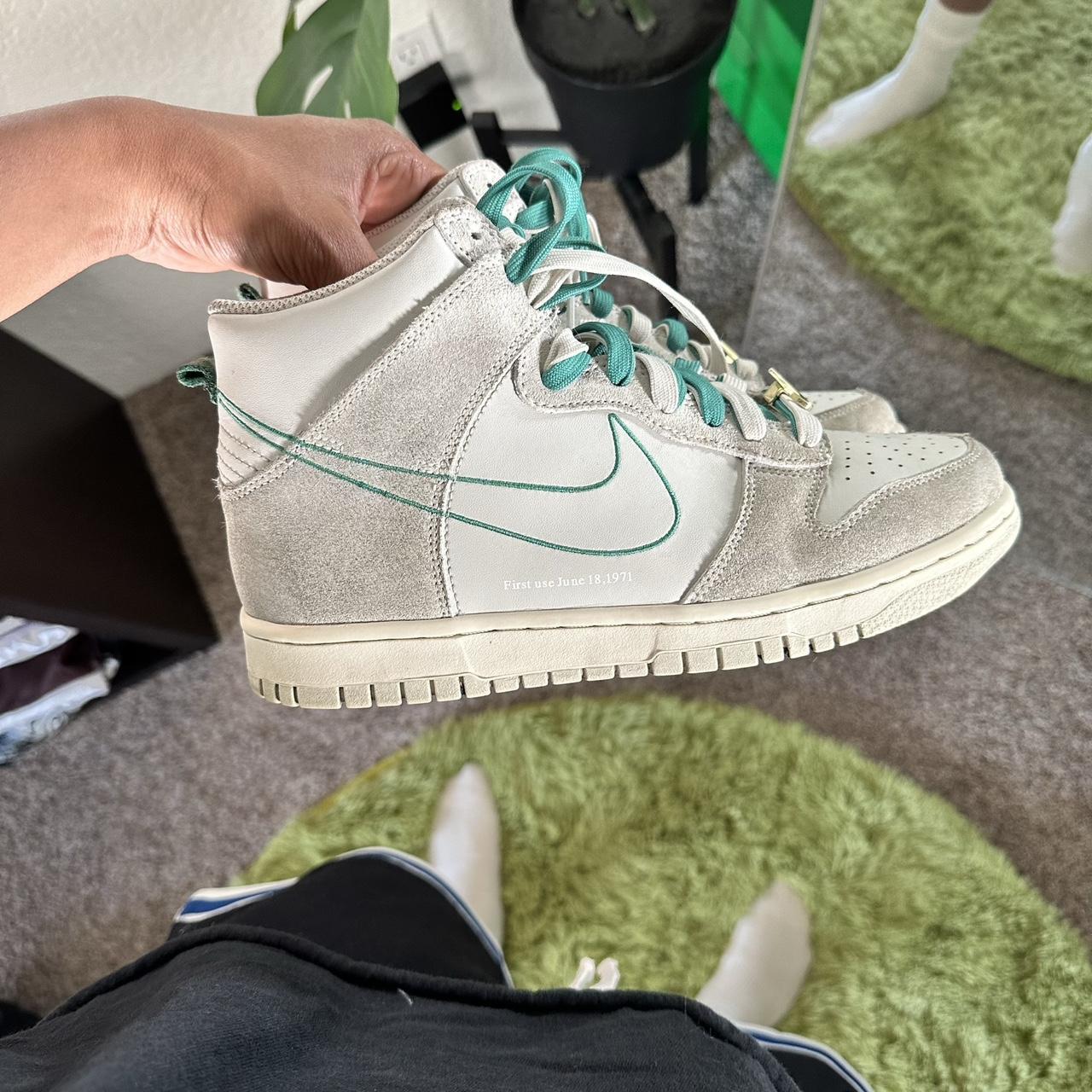 dunk first use green