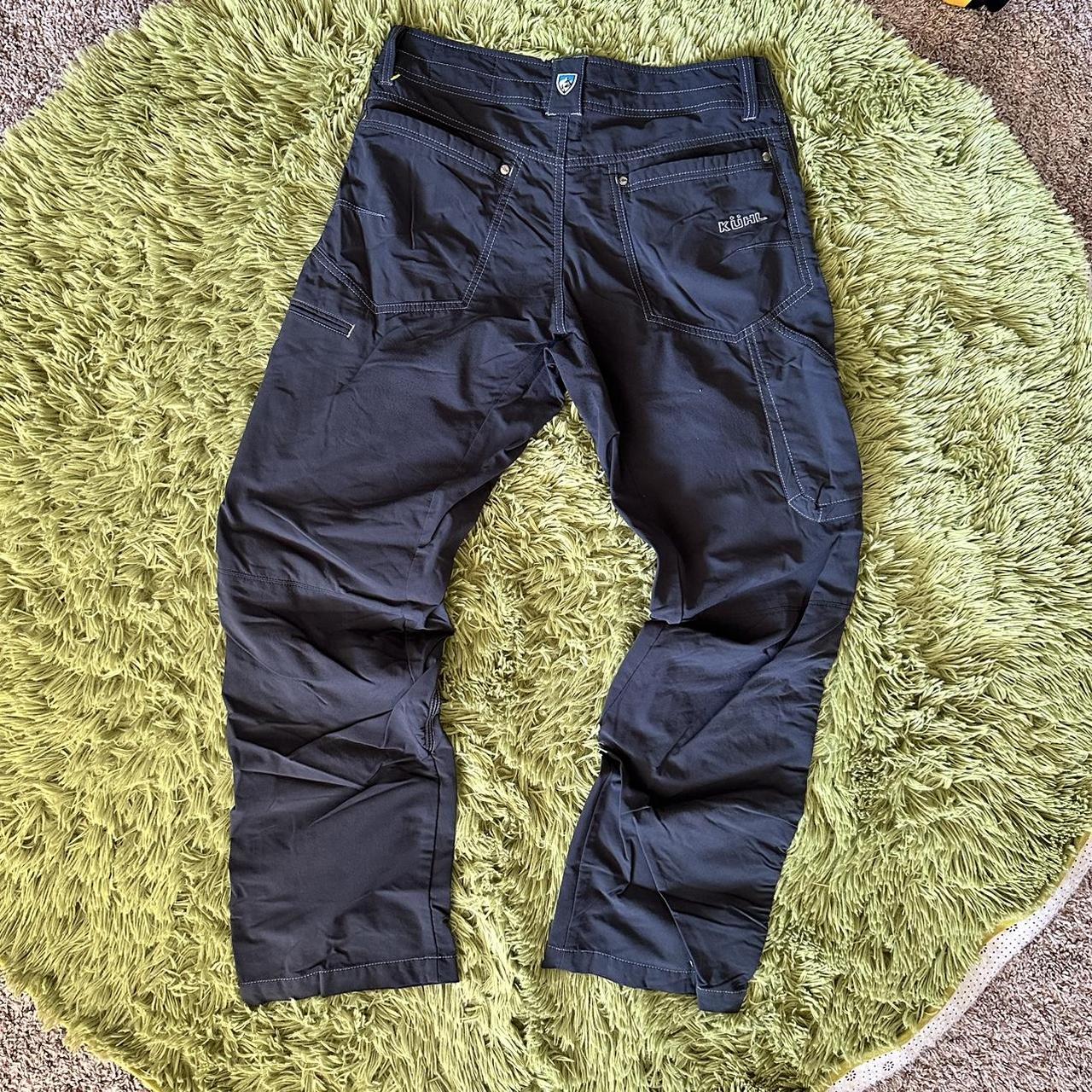Kuhl Free Range Cargo Pants Womens 10 Gray Green - Depop