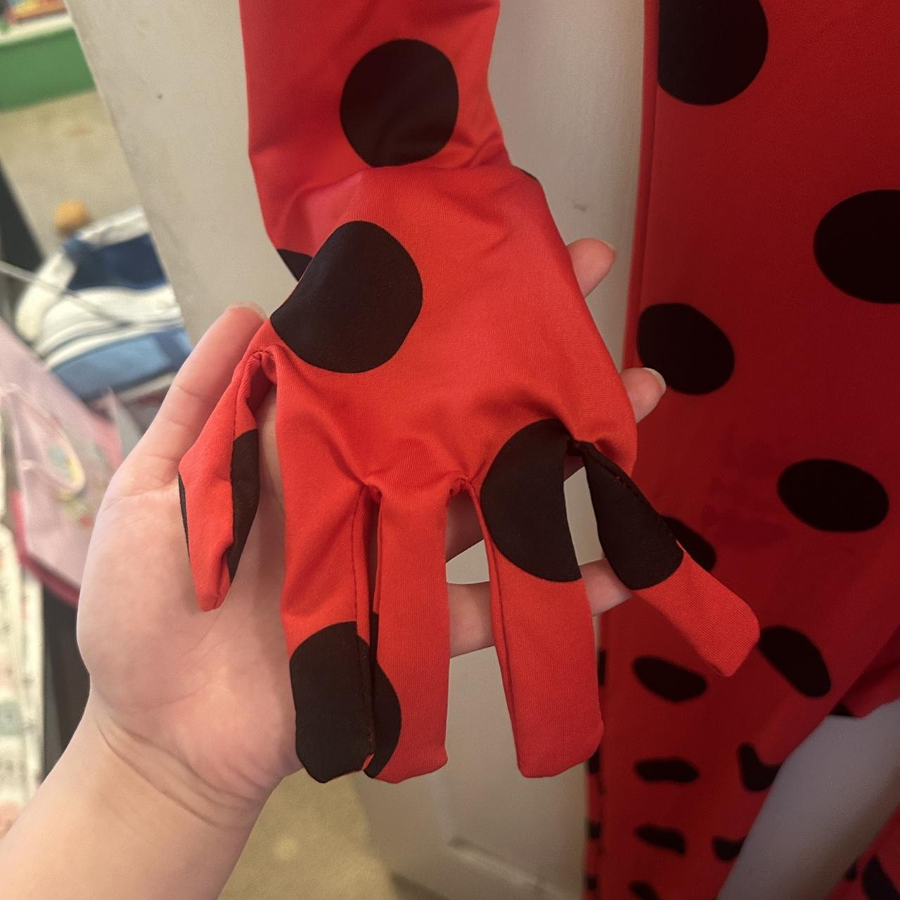 miraculous ladybug cosplay ladybug bodysuit costume... - Depop