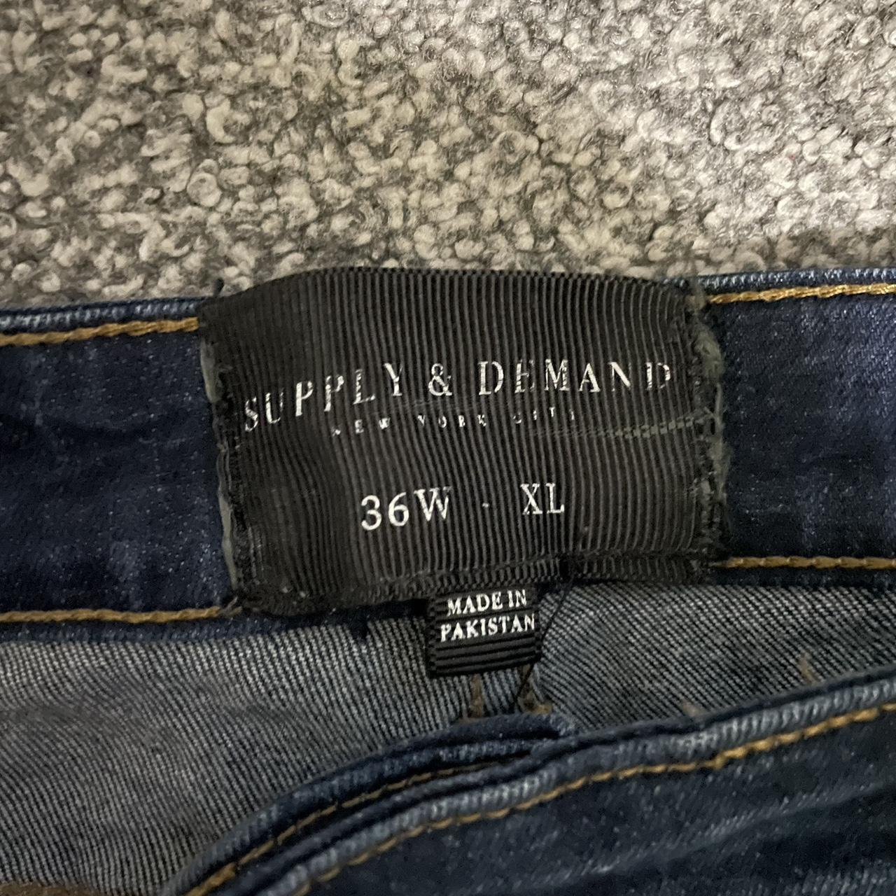 Supply and demand jeans like new - Depop