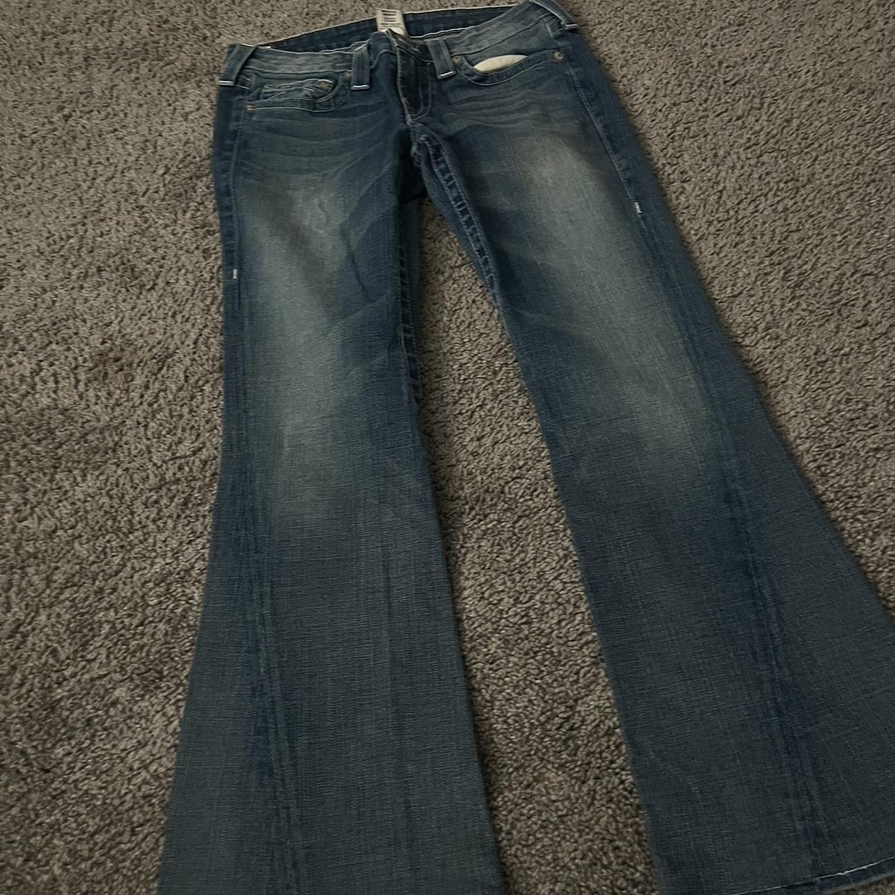cool true religions jeans flared dm before buying,... - Depop