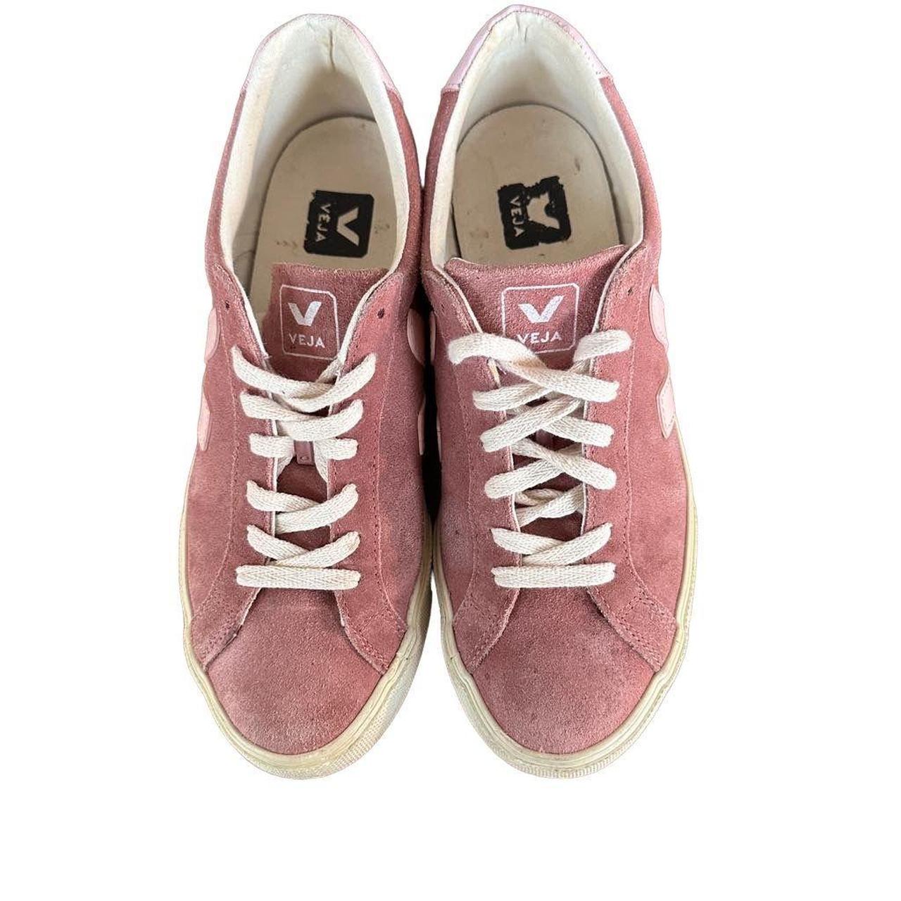 Brand Veja Features These suede lowtops are made... Depop