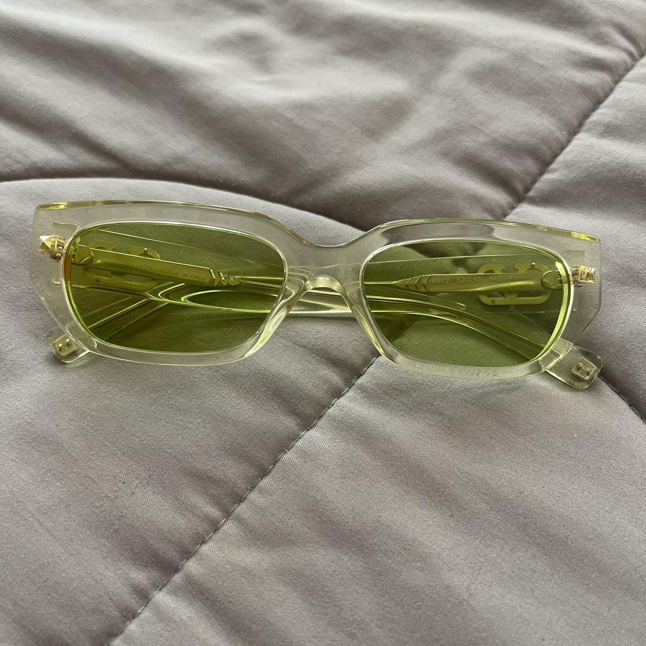 Valentino Women's Green Sunglasses