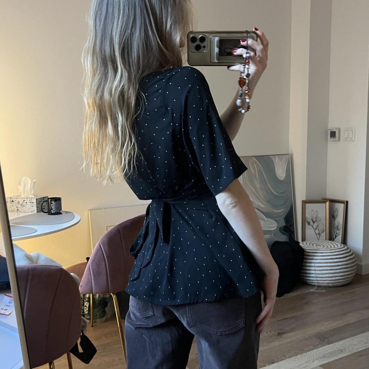 Code Bleu Women's Blouse - Black/Navy - XS – CODE… - image 1