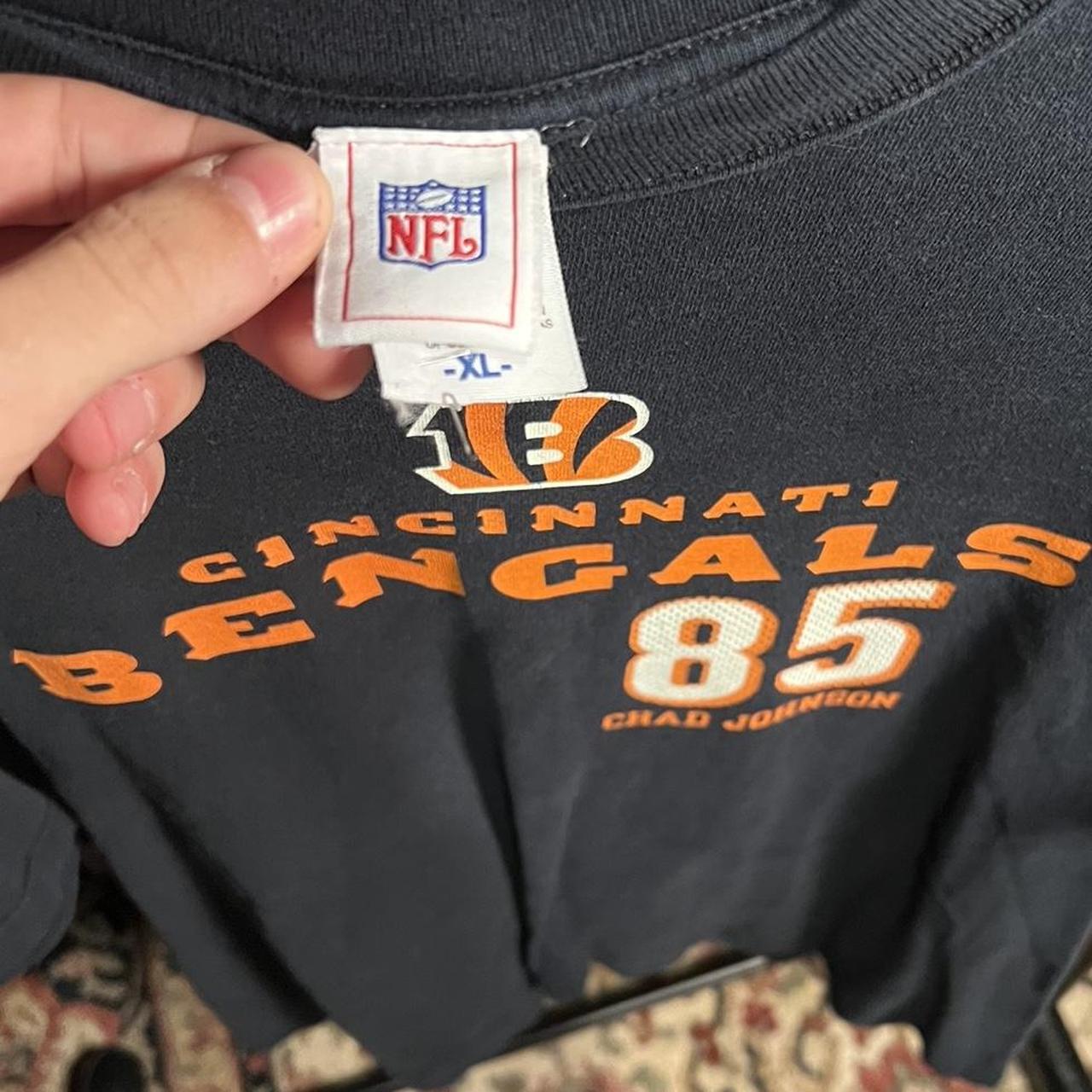 CHAD JOHNSON #85 Cincinnati Bengals Vintage Football - Depop