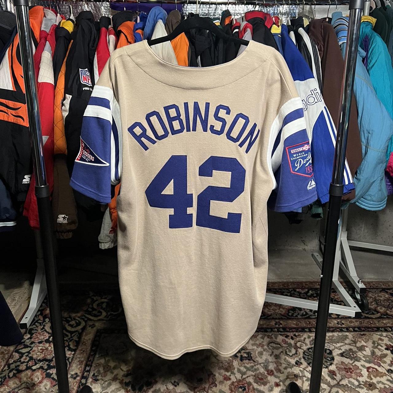 Vintage Style Jackie Robinson Brooklyn Dodgers - Depop