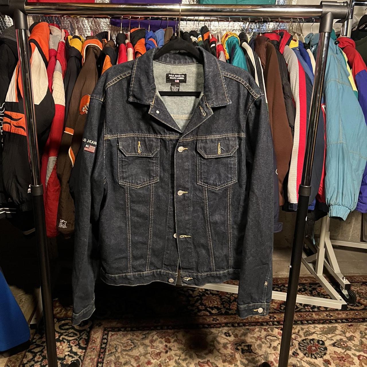 Vintage polo ralph hot sale lauren jean jacket