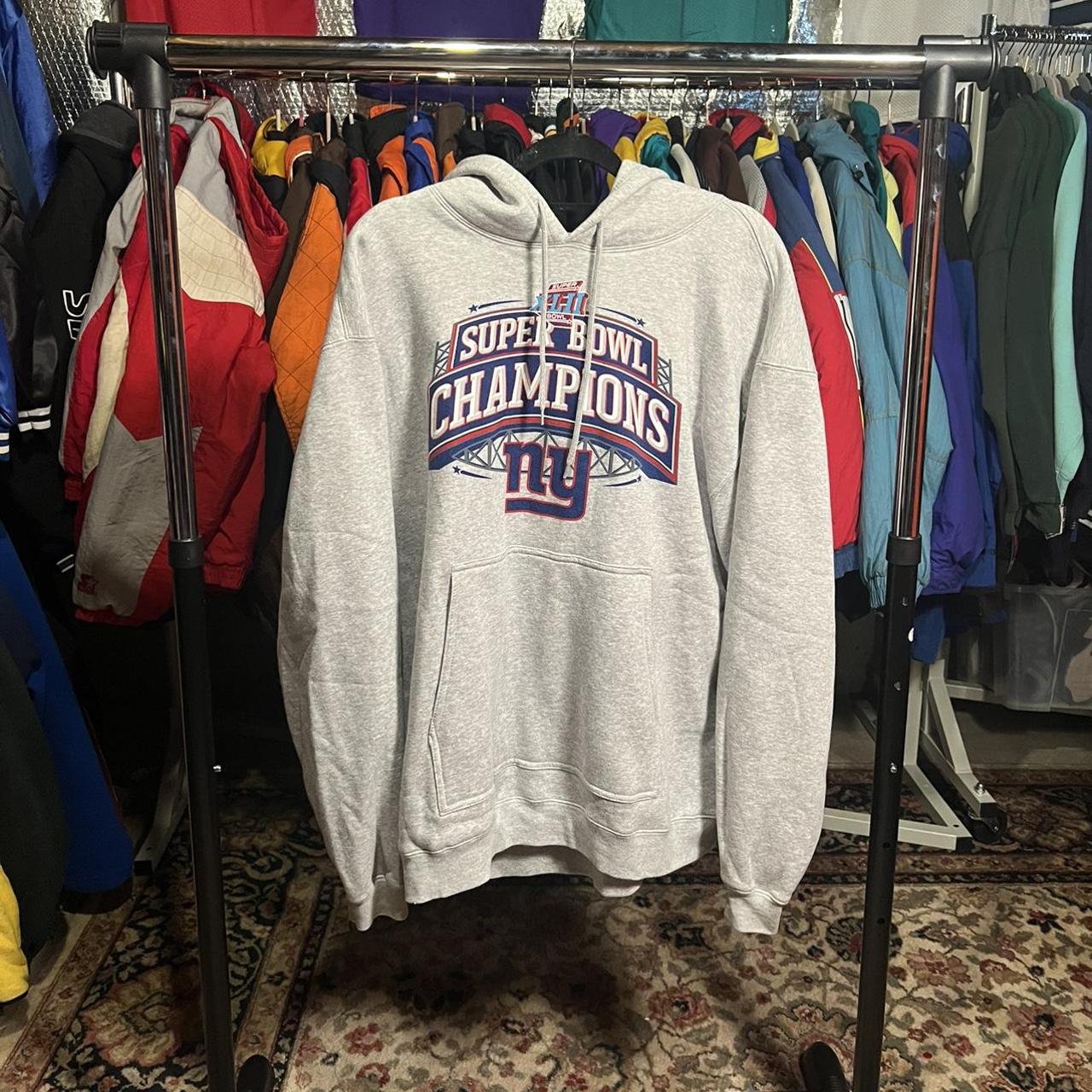 New York Giants Super Bowl Champs Hoodie Super Bowl - Depop