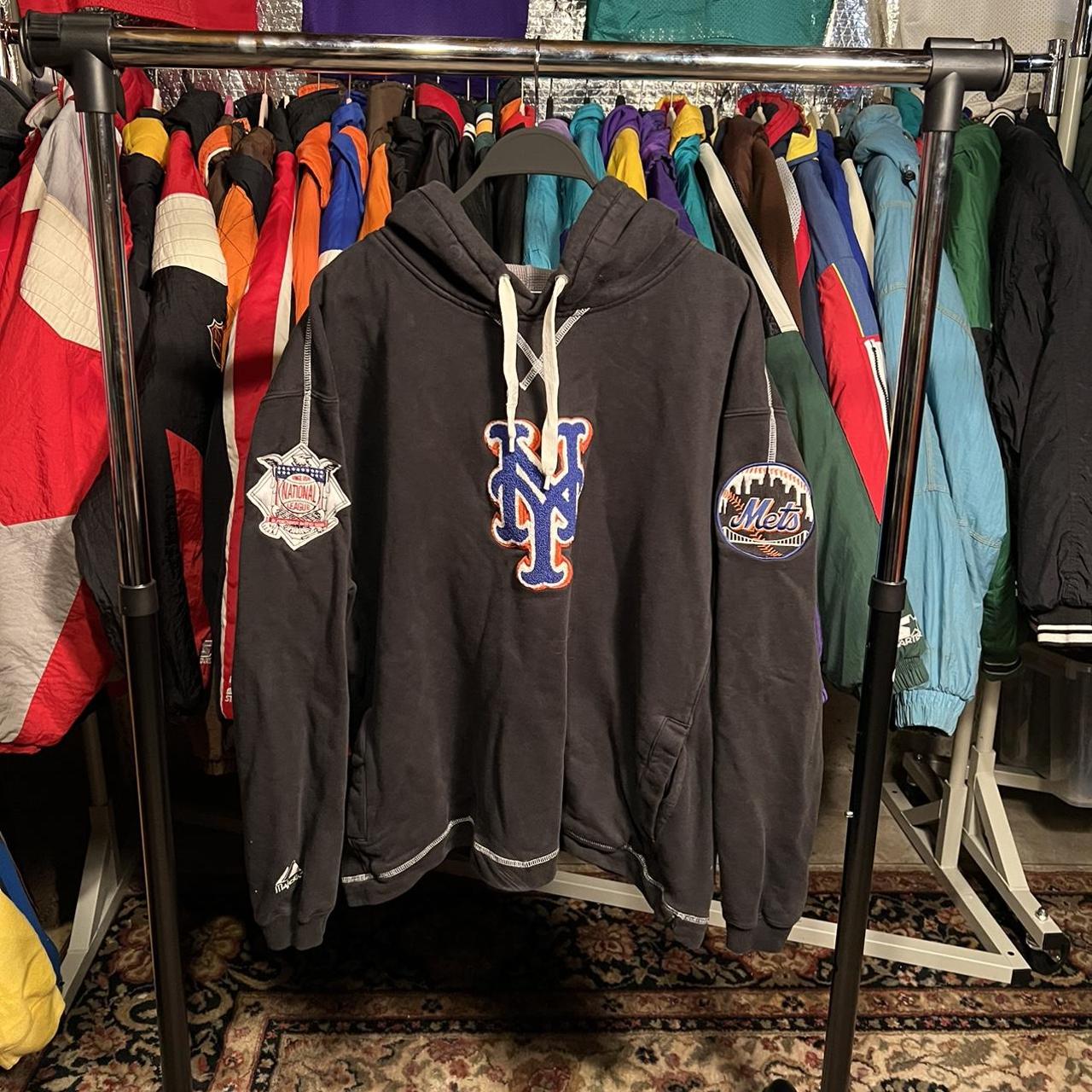 EUC Majestic NY Mets #30 Confronto Emroidered Cool - Depop