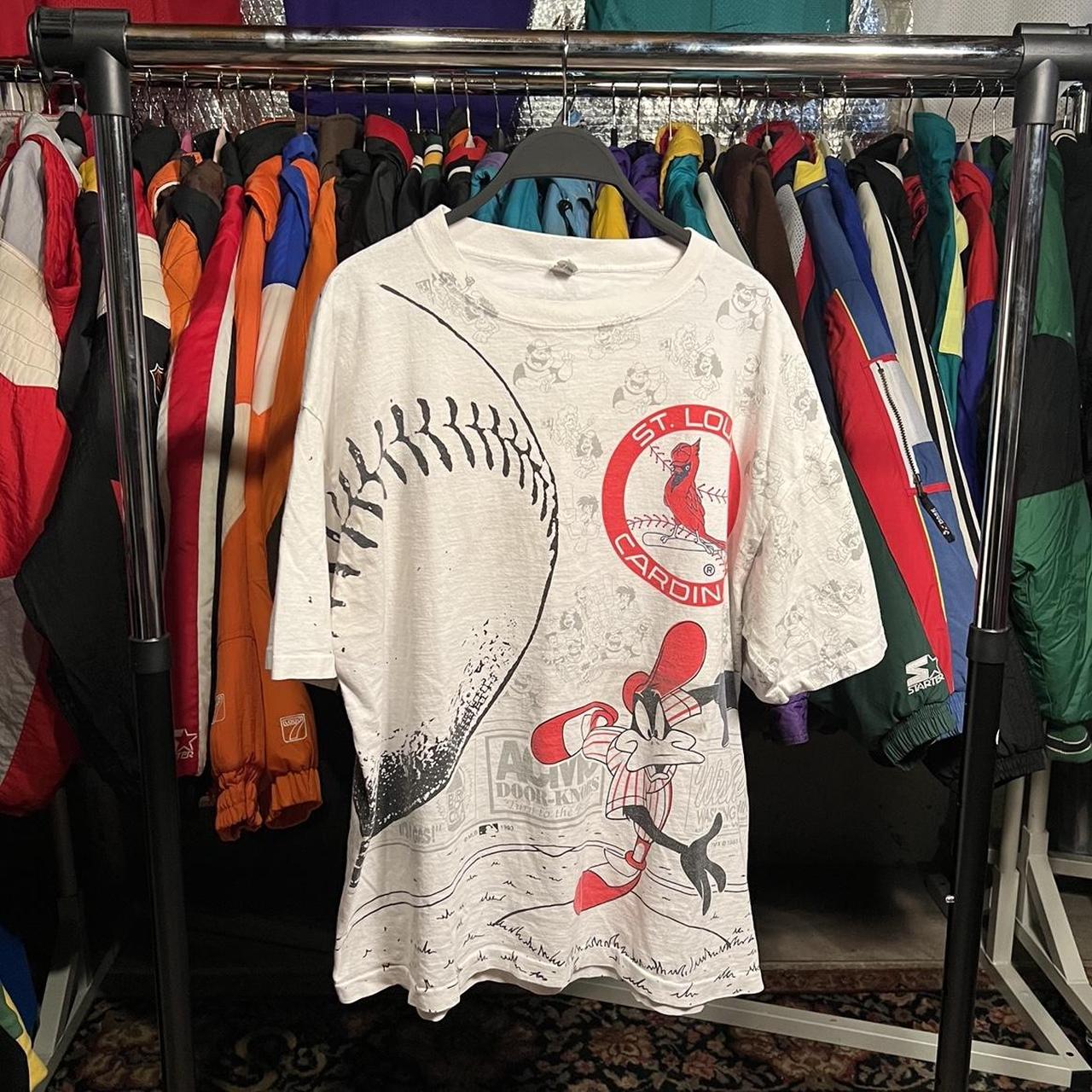 Vintage, Shirts, Rare Vintage St Louis Cardinals Baseball Jersey