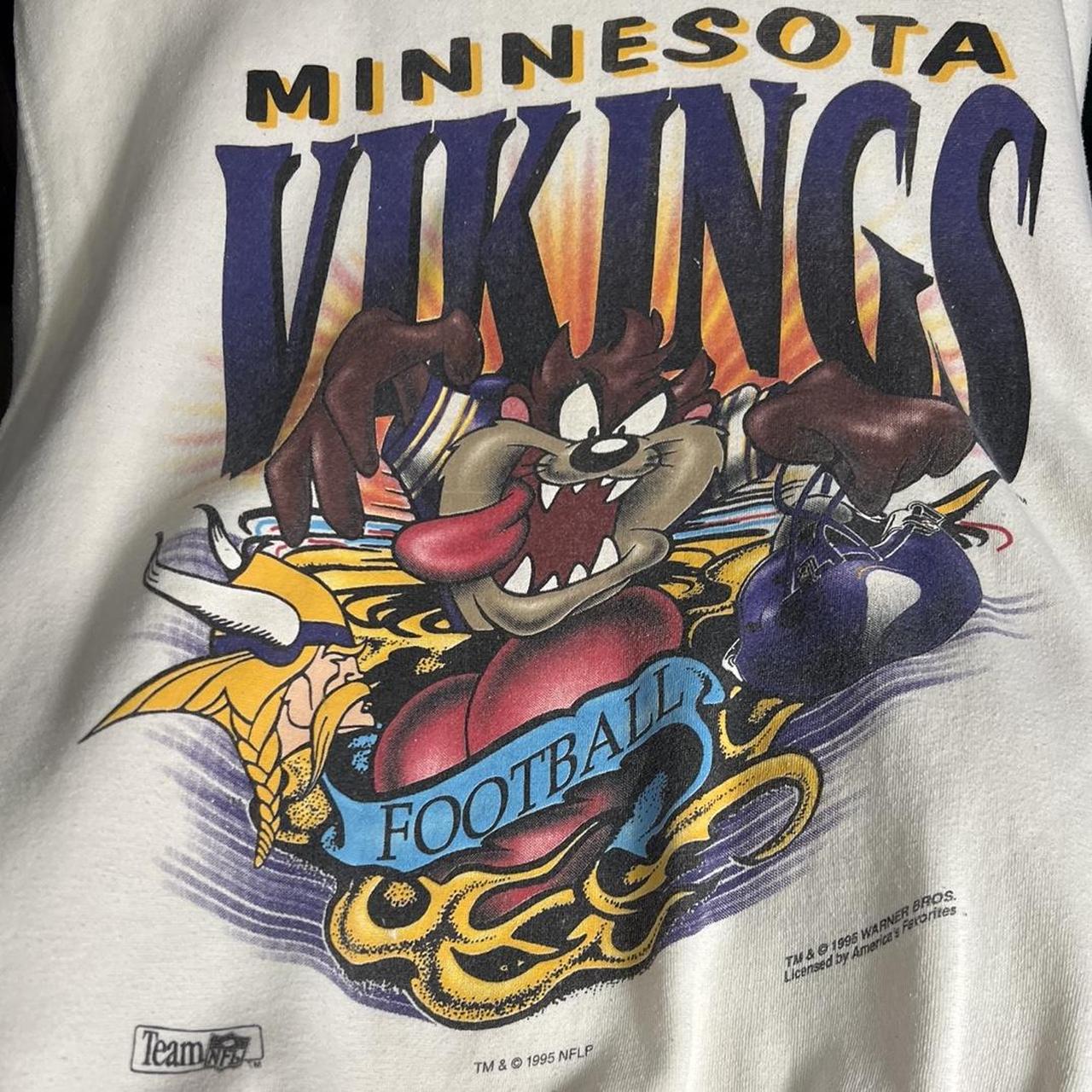 NFL team apparel Minnesota Vikings Football hoodie - Depop