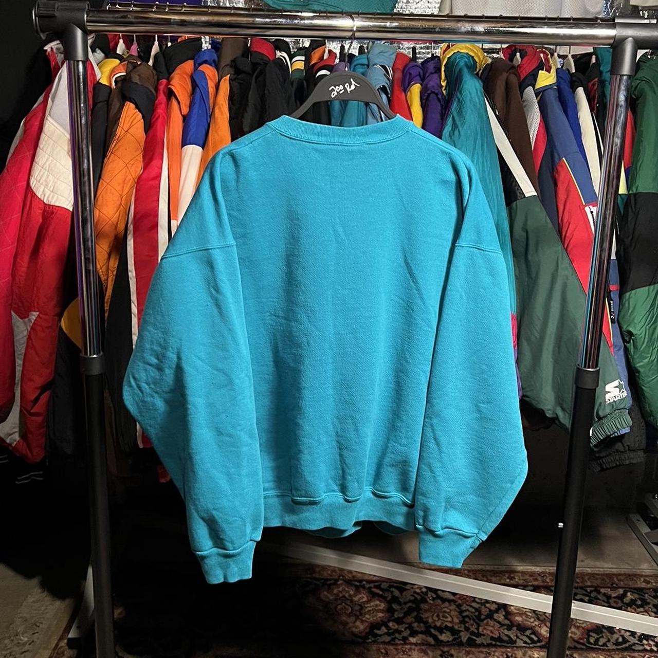 Vintage 1995 Miami Dolphins Sweatshirt Size - Depop