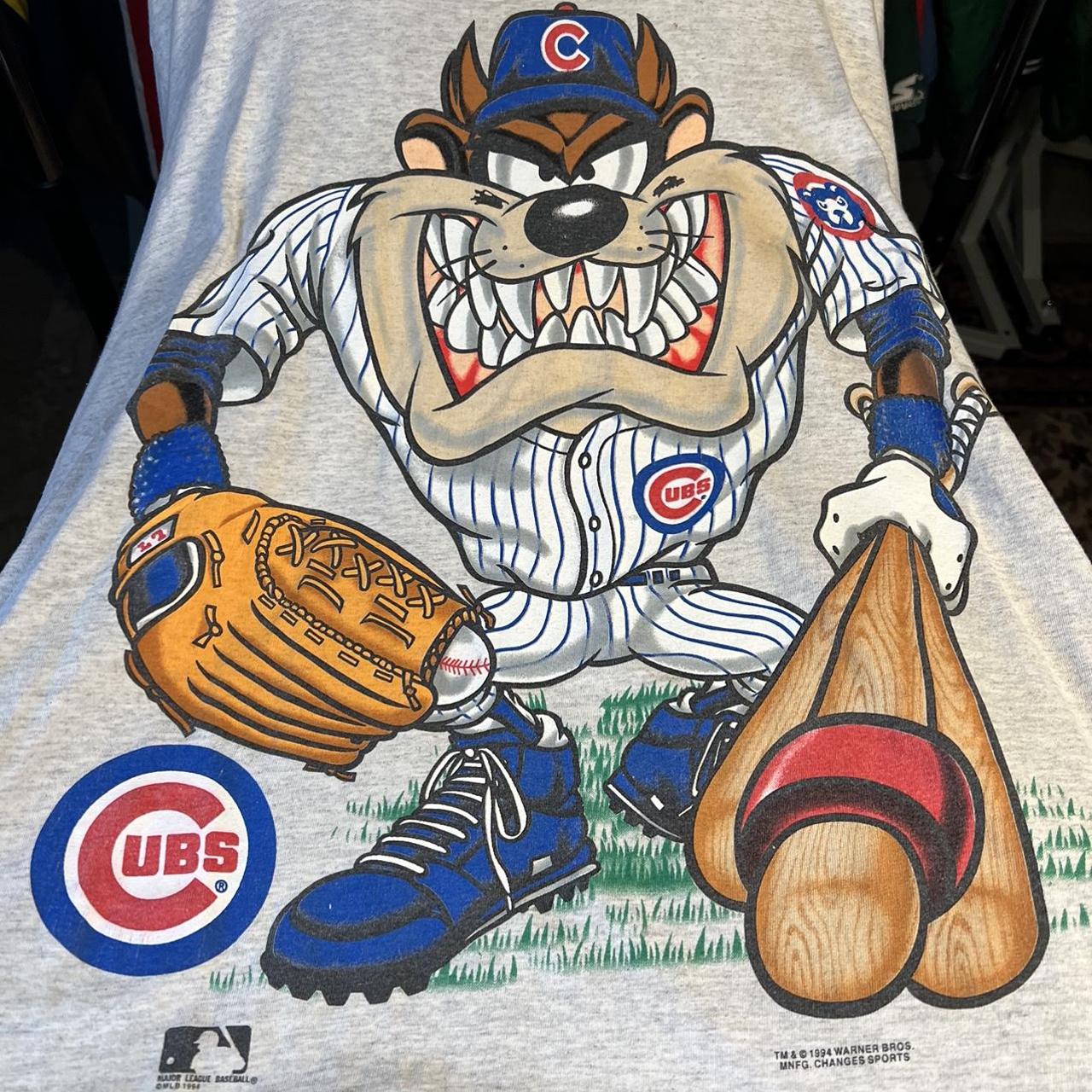 Men's Gray Chicago Cubs Better at Home Caricature T-Shirt
