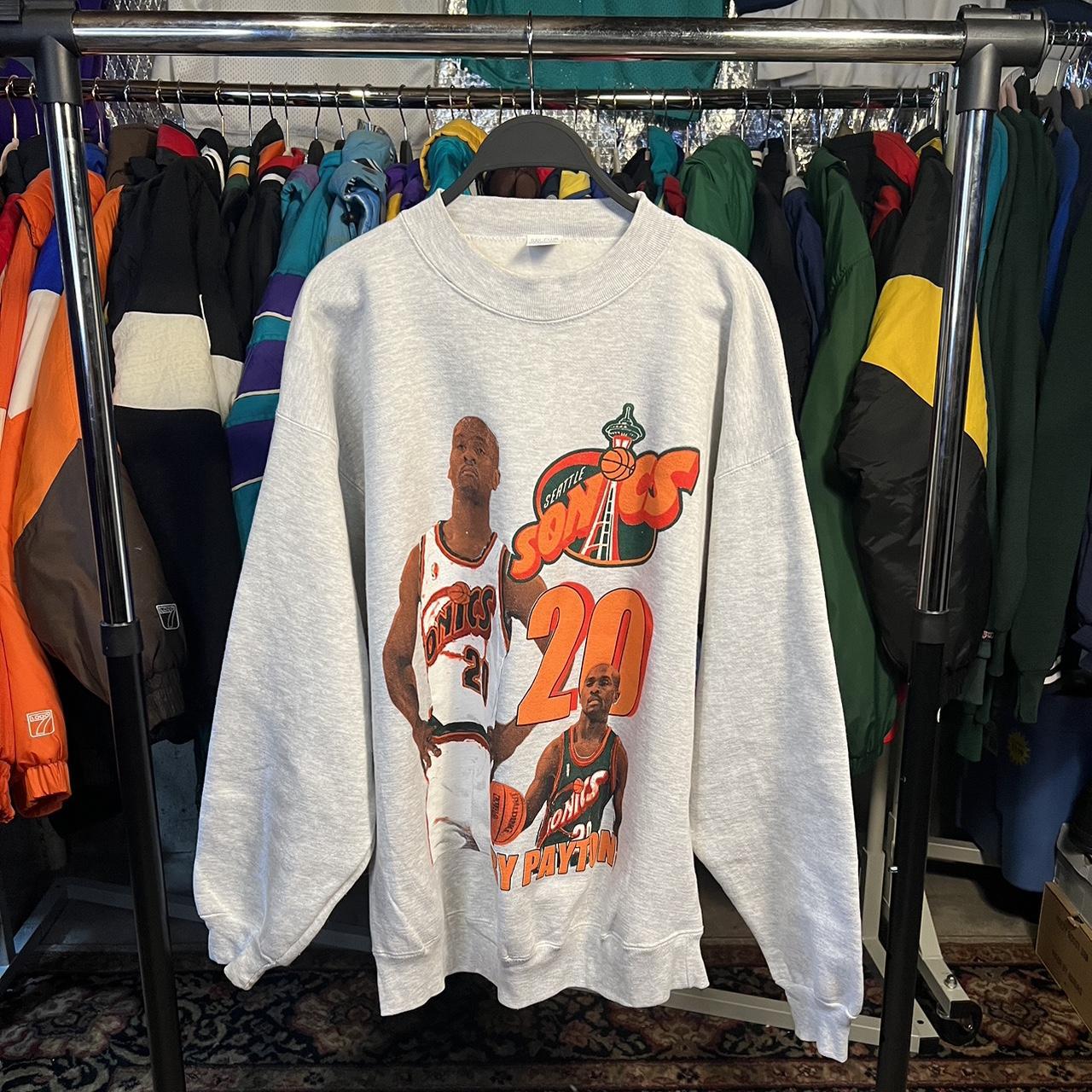 Vintage outlets Super somics Gary Payton crewneck