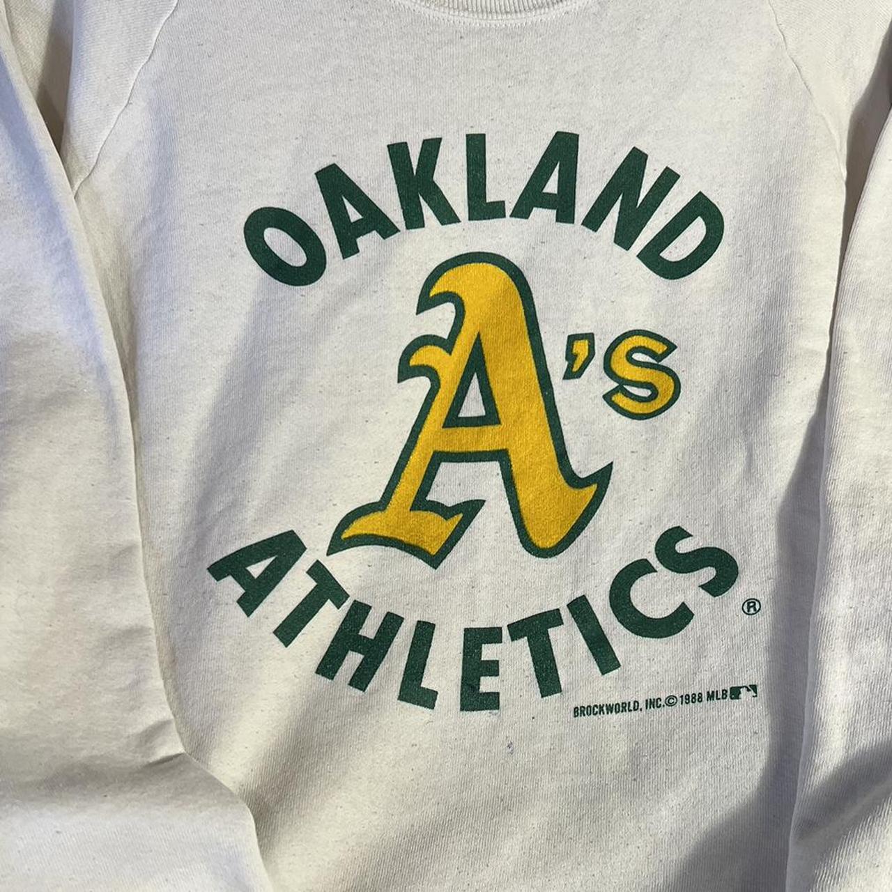 Oakland Athletics Oakland As Oakland Athletics Crewneck Mlb 