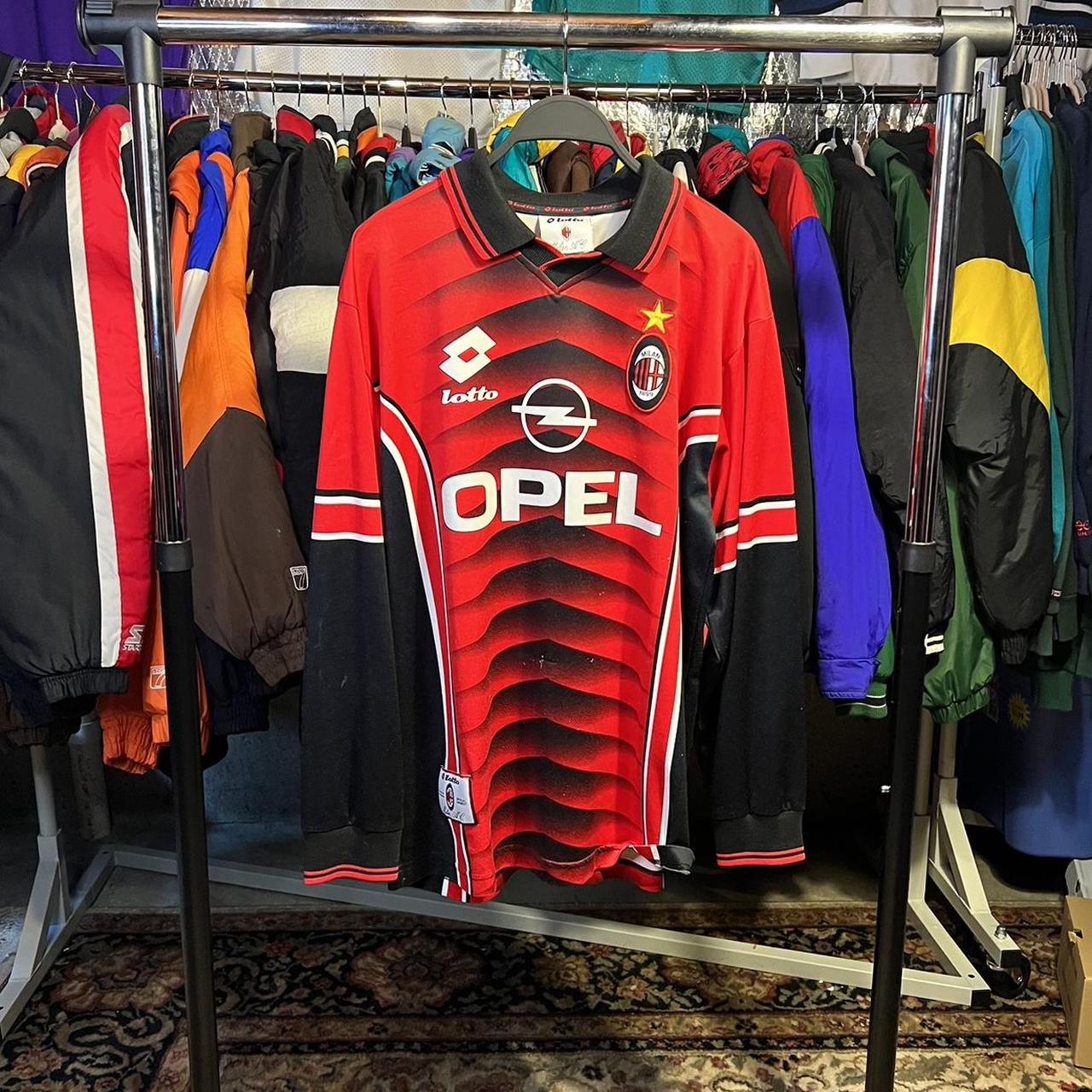 Rare Vintage 1997/98 Lotto AC Milan Training - Depop