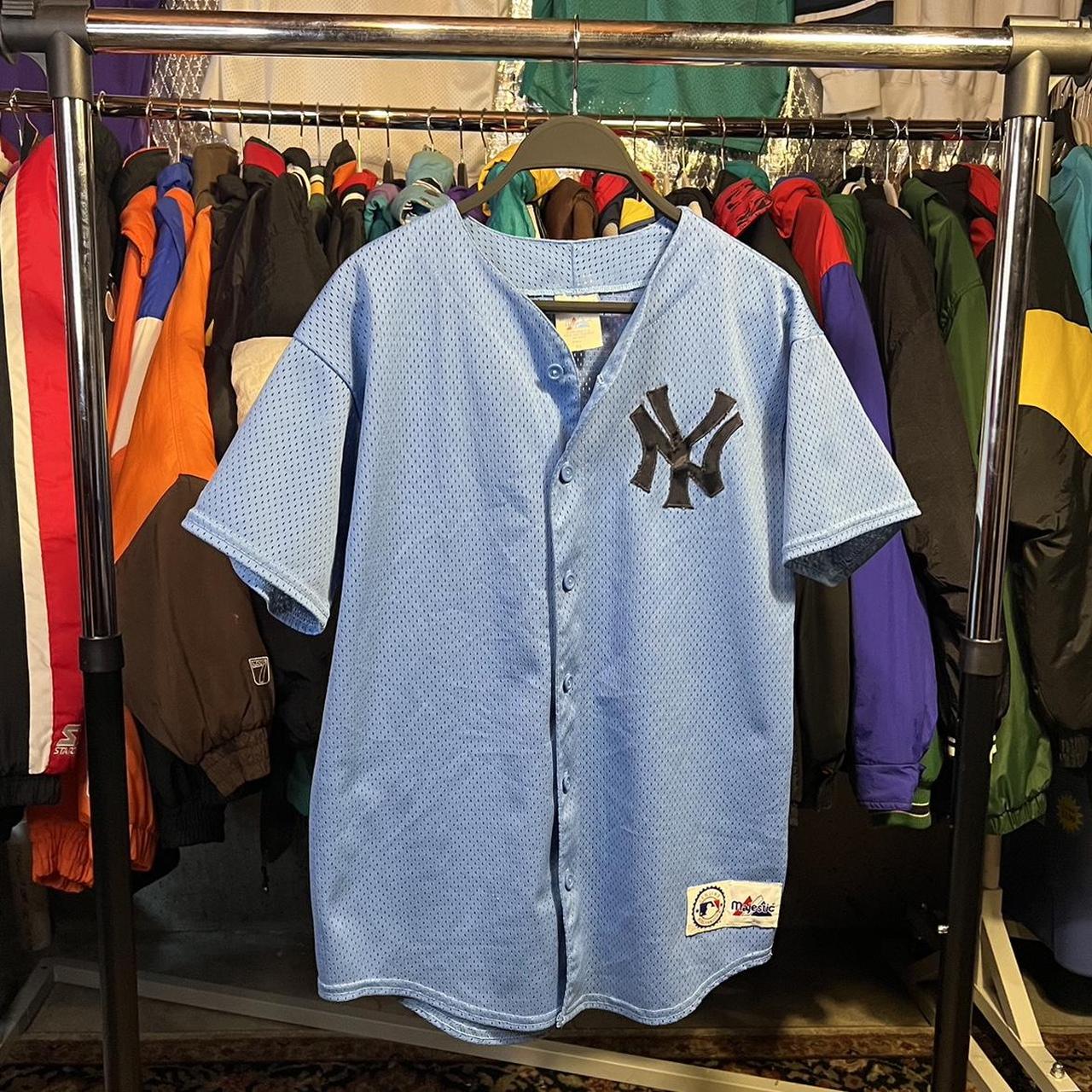 Rare Vintage Majestic New York Yankees Alternate - Depop