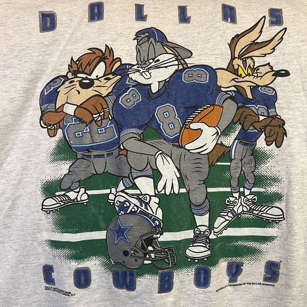 Vintage Dallas Cowboys Looney Tunes Sweatshirt