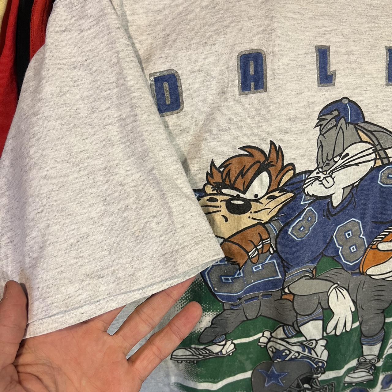 Vintage 1993 Dallas Cowboys Looney Tunes shirt 90s full size S-3XL